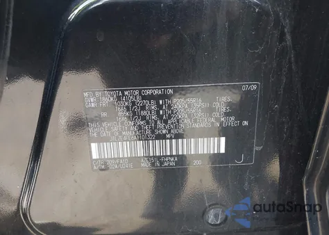 2010 Scion Xb z USA, uszkodzony, nr VIN JTLZE4FE6A1101322